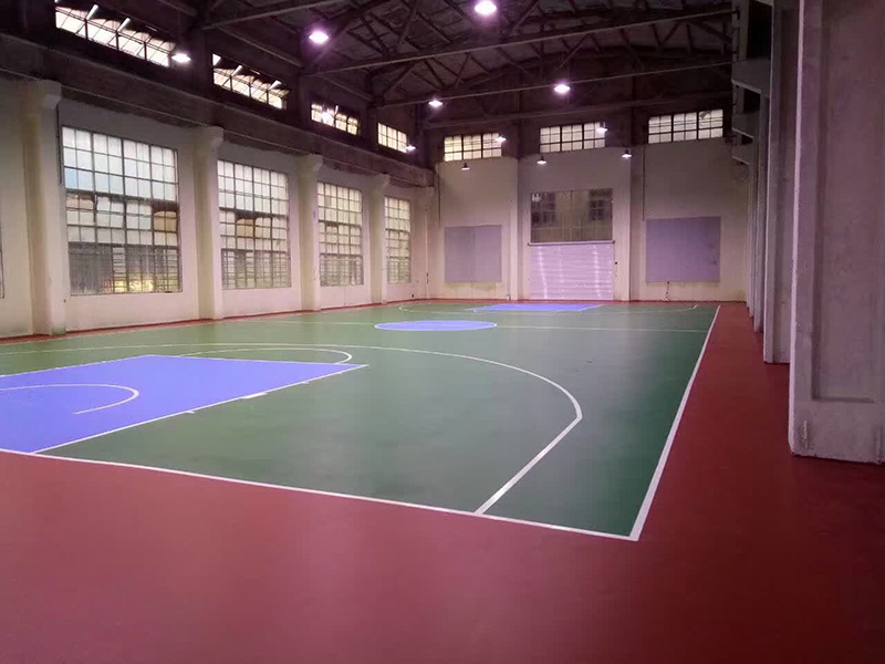 室內籃球場施工